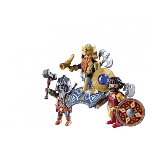 Playmobil Dwarf King With Guards 9344 4008789093448
