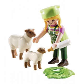 Playmobil Αγρότισσα Με Προβατάκια 9356 4008789093561