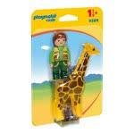 Playmobil Zookeeper With Giraffe 9380 4008789093806