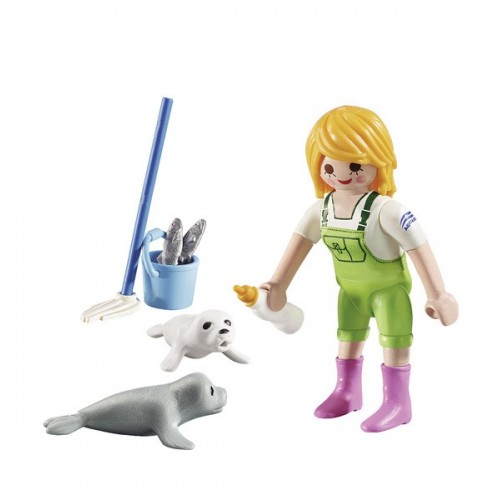 Playmobil Κτηνίατρος Με Μικρές Φώκιες 9418 4008789094186