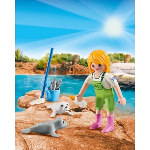 Playmobil Κτηνίατρος Με Μικρές Φώκιες 9418 4008789094186