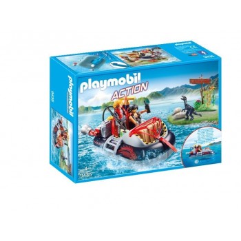 Playmobil Dino Hovercraft With Underwater Motor 9435 4008789094353
