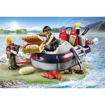 Playmobil Χόβερκραφτ Με Εξερευνητές Δεινοσαύρων 9435 4008789094353