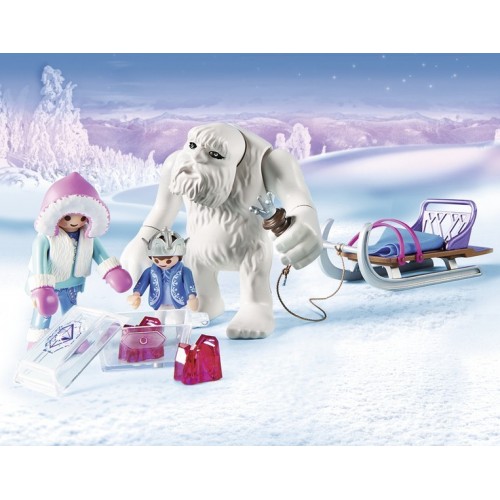 Playmobil Yeti With Sleigh 9473 4008789094735