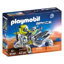 Playmobil Τρίκυκλο Διαστημικών Αποστολών 9491 4008789094919