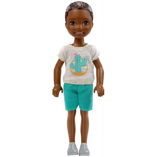Mattel Barbie Club Chelsea: Τσέλσι Μπλουζάκι Άσπρο Με Κάκτο DWJ33 / FHK94 887961523683
