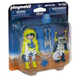 Playmobil Duo Pack Αστροναύτης Και Ρομπότ 9492 4008789094926