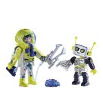 Playmobil Duo Pack Αστροναύτης Και Ρομπότ 9492 4008789094926