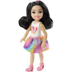 Mattel Barbie Club Chelsea: Τσέλσι Μπλουζάκι Άσπρο Με Γάτα DWJ33 / FXG77 887961691023