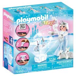 Playmobil Πριγκίπισσα Του Χειμώνα Με Λαγουδάκια 9352 4008789093523