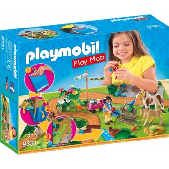 Playmobil Play Map Ponies 9331 4008789093318