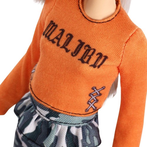 Mattel Barbie Fashionistas 107 Κούκλα Με Πορτοκαλί Μπλούζα Malibu FBR37 / FXL47 887961694543