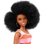 Mattel Barbie Fashionistas 105 Κούκλα Με Καμπύλες Και Μαύρα Μαλλιά FBR37 / FXL45 887961694505