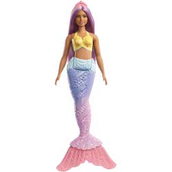 Mattel Barbie Dreamtopia Γοργόνες Και Νεράιδες - Γοργόνα Μωβ FXT08 / FXT09 887961698893