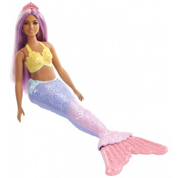 Mattel Barbie Dreamtopia Γοργόνες Και Νεράιδες - Γοργόνα Μωβ FXT08 / FXT09 887961698893