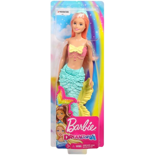 Mattel Barbie Dreamtopia Γοργόνες Και Νεράιδες - Γοργόνα Τυρκουάζ FXT08 / FXT11 887961698886
