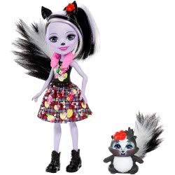 Mattel Enchantimals Doll And Animal Sage Skunk And Caper DVH87 / FXM72 887961695502