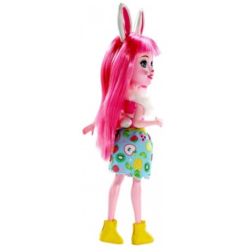 Mattel Enchantimals Κούκλα Και Ζωάκι Bree Bunny And Twist DVH87 / FXM73 887961695526
