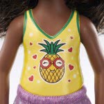Mattel Barbie Club Chelsea: Τσέλσι Μπλουζάκι Κιτρινο Με Ανανά DWJ33 / FXG76 887961690965