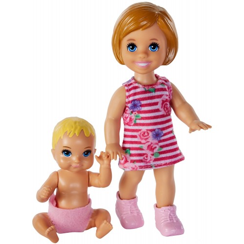 Mattel Barbie Babysitters Blonde Siblings GFL30 / GFL31 887961764840