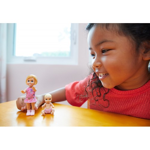 Mattel Barbie Skipper Babysitters Αδελφάκια Ξανθά GFL30 / GFL31 887961764840