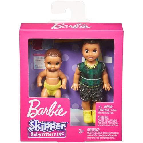 Mattel Barbie Skipper Babysitters Αδελφάκια Καστανα GFL30 / GFL32 887961764857