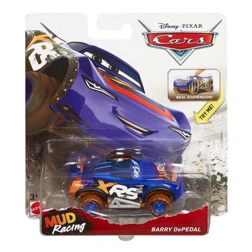 Mattel Cars Αυτοκινητάκια XRS Mud Racing Barry Depedal GBJ35 / GBJ41 887961715347