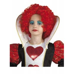 CLOWN Wig Queen Of Hearts 70652 5203359706523