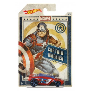 Mattel Hot Wheels Vehicle Rogue Hog (Captain America) GDG83 / FYY64 887961749045