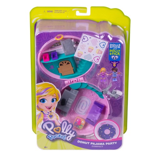 Mattel Polly Pocket Ο Κόσμος Της Polly Σετάκια - Πιτζάμα Πάρτι FRY35 / GDK82 887961745917