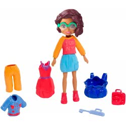 Mattel Polly Pocket Κούκλα Με Ρούχα NYC Style Pack GDM01 / GDM03 887961747218
