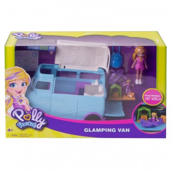 Mattel Polly Pocket Glambing Van FTP74 887961650136