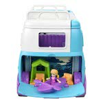 Mattel Polly Pocket Μίνι Τροχόσπιτο - Glambing Van FTP74 887961650136