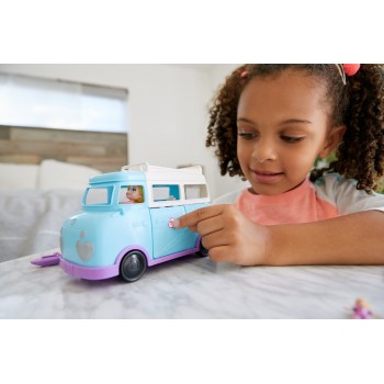 Mattel Polly Pocket Μίνι Τροχόσπιτο - Glambing Van FTP74 887961650136