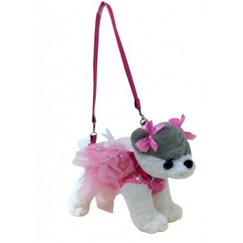Just toys Doggie Star Plush Puppy Bag - 6 Colours DS19 8426842054698