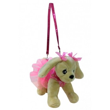 Just toys Doggie Star Plush Puppy Bag - 6 Colours DS19 8426842054698