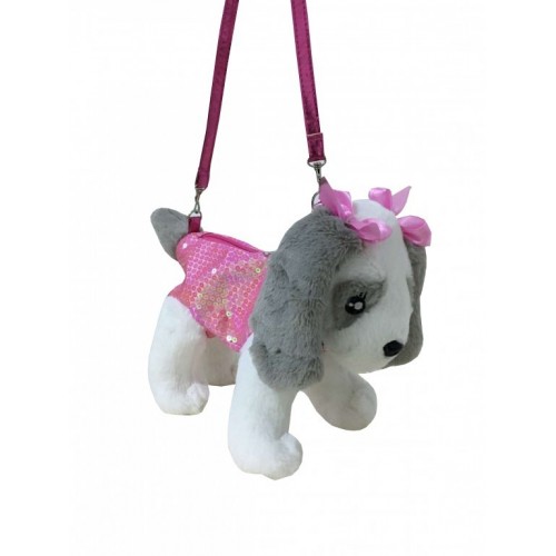Just toys Doggie Star Plush Puppy Bag - 6 Colours DS19 8426842054698