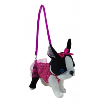 Just toys Doggie Star Λούτρινο Κουταβάκι Τσαντάκι - 6 Σχέδια DS19 8426842054698