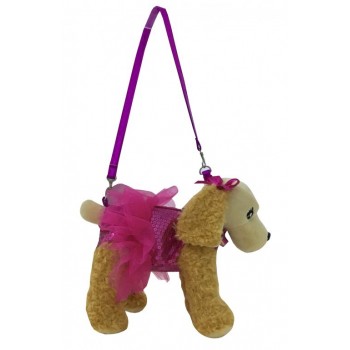 Just toys Doggie Star Λούτρινο Κουταβάκι Τσαντάκι - 6 Σχέδια DS19 8426842054698