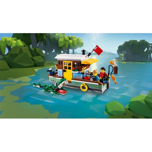 LEGO Creator Πλωτό Σπίτι Στο Ποτάμι - Riverside Houseboat 31093 5702016367874