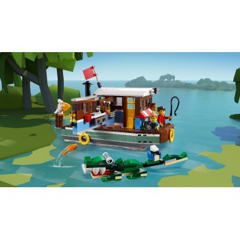 LEGO Riverside Houseboat 31093 5702016367874