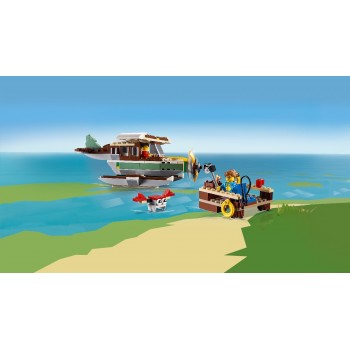 LEGO Riverside Houseboat 31093 5702016367874