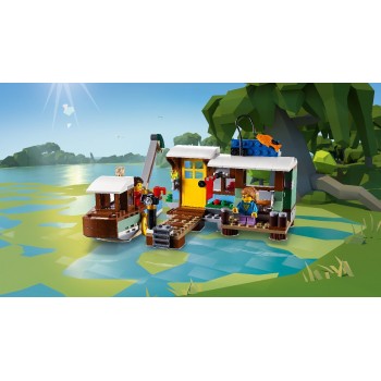 LEGO Creator Πλωτό Σπίτι Στο Ποτάμι - Riverside Houseboat 31093 5702016367874