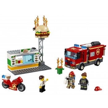 LEGO City Διάσωση Από Την Πυρκαγιά Στο Μπέργκερ Μπαρ - Burger Bar Fire Rescue 60214 5702016369267