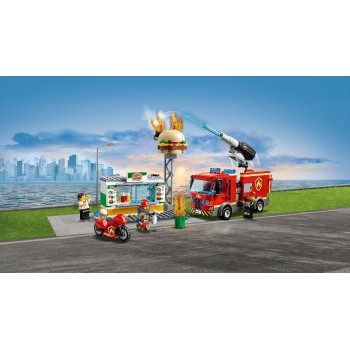 LEGO City Διάσωση Από Την Πυρκαγιά Στο Μπέργκερ Μπαρ - Burger Bar Fire Rescue 60214 5702016369267