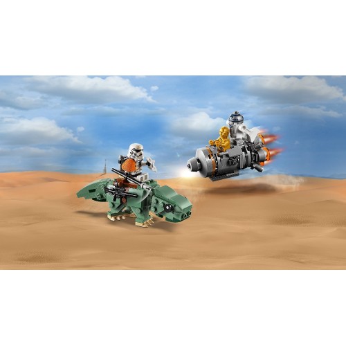 LEGO Star Wars Tm Άτρακτος Διαφυγής Εναντίον Dewback Microfighters 75228 5702016370379