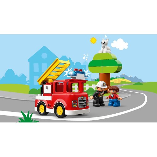 LEGO Duplo Town Πυροσβεστικό Φορτηγό - Fire Truck 10901 5702016367652