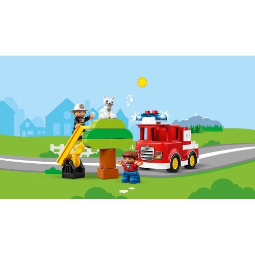 LEGO Duplo Town Πυροσβεστικό Φορτηγό - Fire Truck 10901 5702016367652