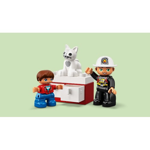 LEGO Duplo Town Πυροσβεστικό Φορτηγό - Fire Truck 10901 5702016367652