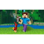 LEGO Minecraft Bigfig Στηβ Με Παπαγάλο - Steve Bigfig With Parrot 21148 5702016370560